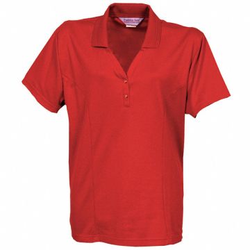 Women's Knit Shirt L Metro Red