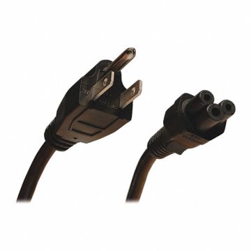 Power Cord 5-15P to C5 10A 18AWG 3ft