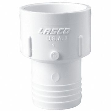 Adapter 3/4 in Schedule 40 White