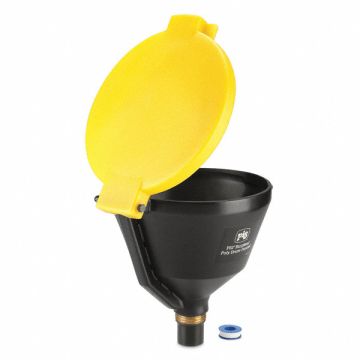 Drum Funnel Yellow Polyethylene Buttress