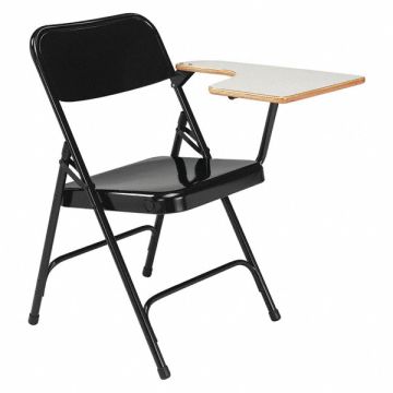 Folding Chair Left Arm Tab Black PK2