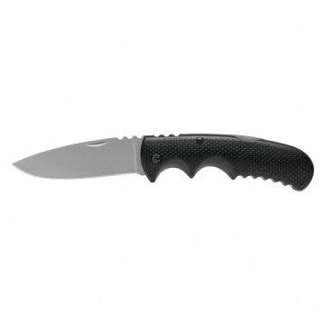 Folding knife rubber handle