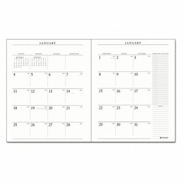 Desk Pad Calendar Refill 9 x 11