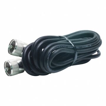 Coax Cable PL-259 Connector 18 ft.