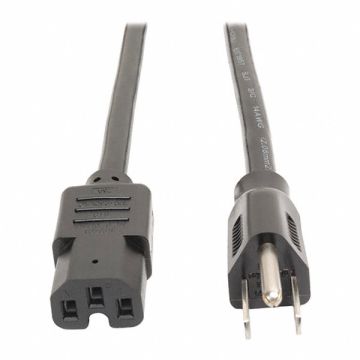 Power Cord HD 5-15P to C15 15A 14AWG 4ft