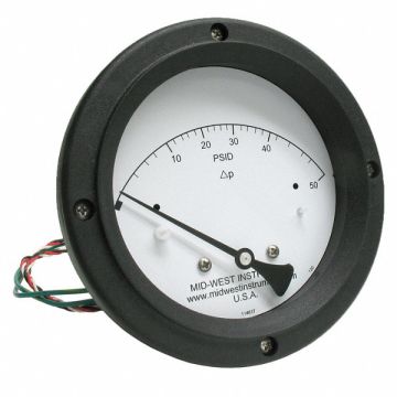 K4586 Differential Pressure Gauge and Switch