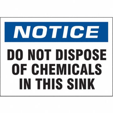 Plant Safety Label 3 1/2 in x 5 in PK10