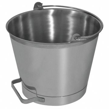 Pail 13 qt Stainless Steel Extra Handle