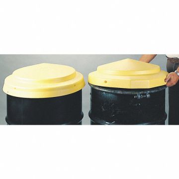 Drum Cover Yellow Polyethylene 55 gal