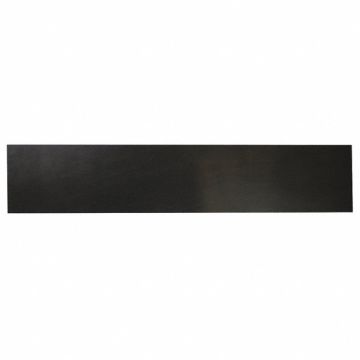 Neoprene Strip 60A 36 x4 x0.125 Black