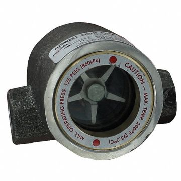 Double Sight Flow Indicator 316 SS 1In