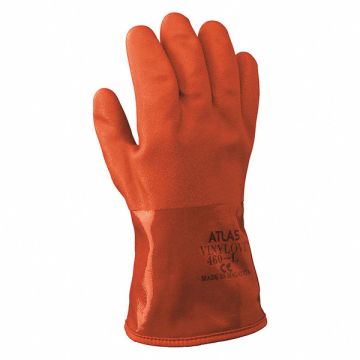 J3770 Cut Resist Gloves PVC M Orange PR
