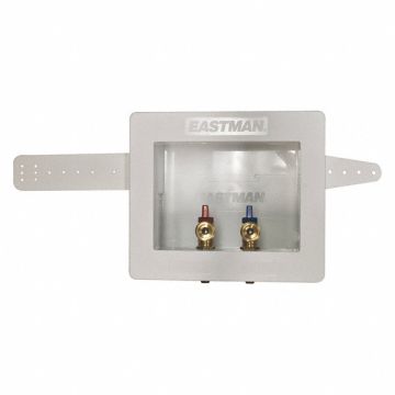Outlet Box PEX Inlet Adjustable Drain