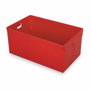 Nesting Ctr Red Solid Corr HDPE PK3