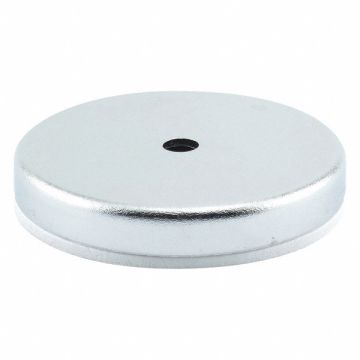 Shallow Pot Magnet Ceramic 35 lb Pull