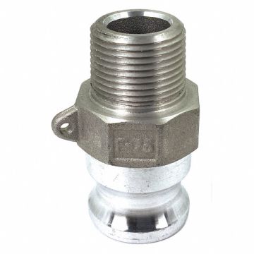 Cam and Groove Adapter 3/4 Aluminum