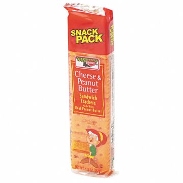 Sandwich Crackers Cheese 1.8 oz PK12
