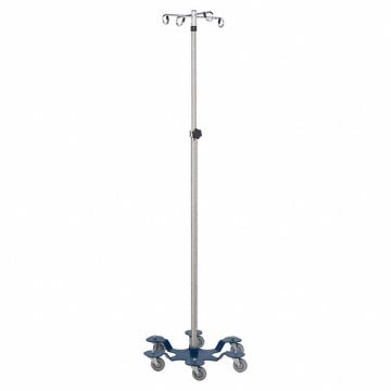 Stainless Steel IV Stand 6 Leg