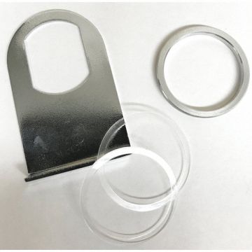 Cam Lock Acc For Thickness 1/4in Chrome