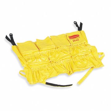 Receptacle Caddy Bag 20 in L Yellow