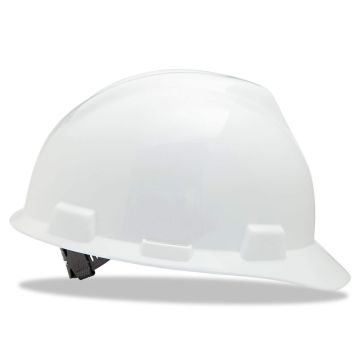 Helmet,Safety, White, 6-1/2" - 8"