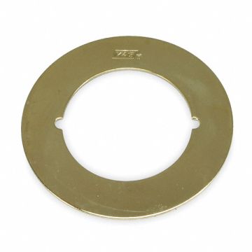 Cover Plate O.D.3-1/2 In. Brass PK2