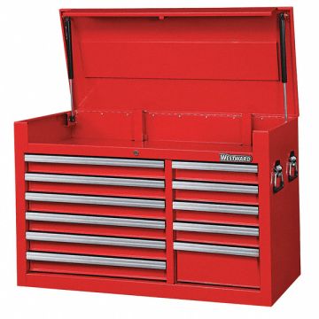 Powder Coated Red Light Duty Top Chest
