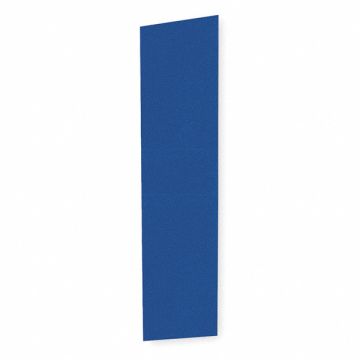 End Panel For Slope Top Locker D 18 Blue