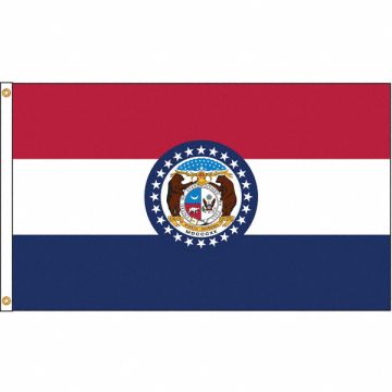D3772 Missouri Flag 5x8 Ft Nylon