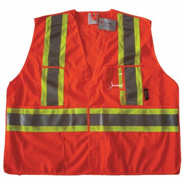 Safety Vest Orange/Red 2XL/3XL