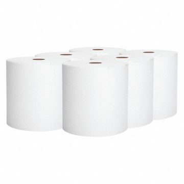 Paper Towel Roll 950 ft. White PK6