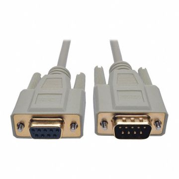 Serial Cable Straight Thru DB9 M/F 6ft