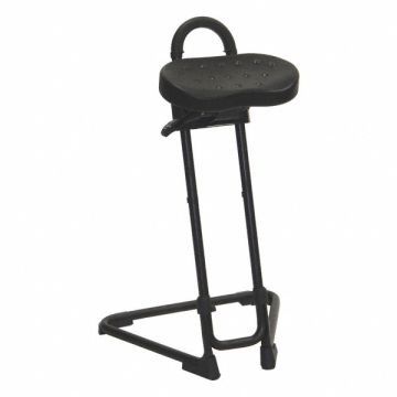 Sit Stand Stool 35-1/2 H 8-1/2 Seat D