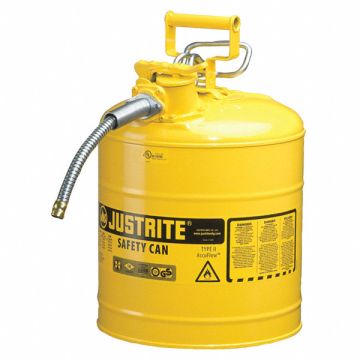 Type II Safety Can Yellow 17-1/2 in H