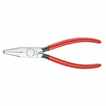 Flat Nose Grozing Plier 6-1/4 L Smooth