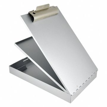 Storage Clipboard Letter Sz Metal Silver