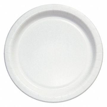 Disposable Paper Plate 7 in White PK1000