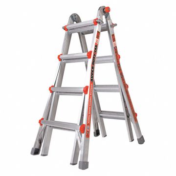 Multipurpose Ladder 17 ft IAA Aluminum