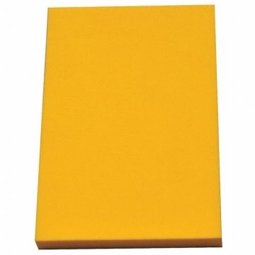 Polyethylene Sheet L 4 ft Yellow