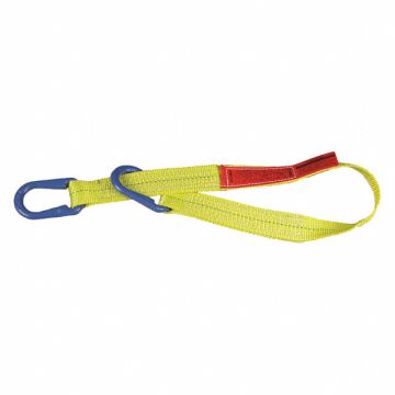 Web Sling Type U Polyester 2inW 16 ft.L
