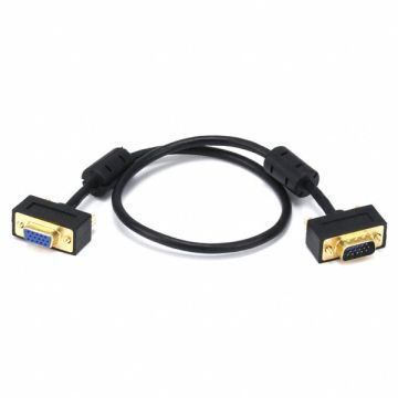 A/V Cable Ultra Slim SVGA M/F 1.5Ft