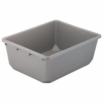 Nesting Container Gray Solid Polymer
