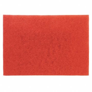 Buffing Pad 28 In x 14 In Red PK10