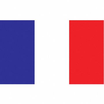 France Flag 3x5 Ft Nylon