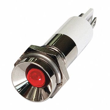 Protrude Indicator Light Red 24VDC