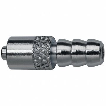 Luer Lock Barb Adapter Plated Brass Male