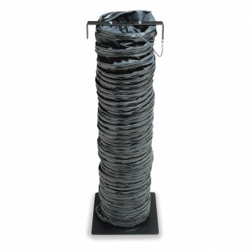 Statically Conductive Duct 25 ft Black