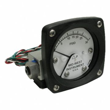 Differential Pressure Gauge and Switch