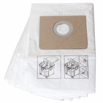 Vacuum Bag Paper 1-Ply 11-13/16 H PK5