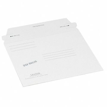 Media Mailer Paperboard White PK10